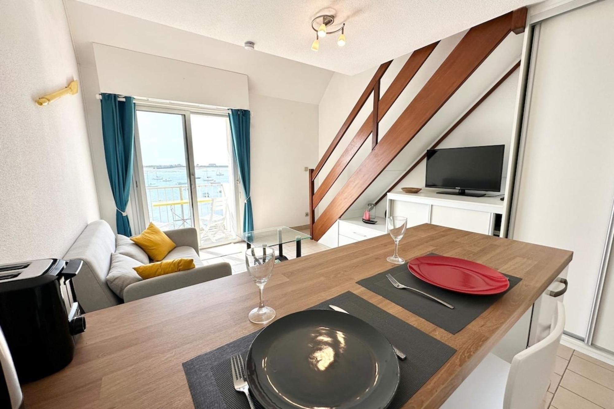 Pieds Dans L'Eau ! T2 Top Cosy Vue Mer 180 Port-Louis Exterior foto